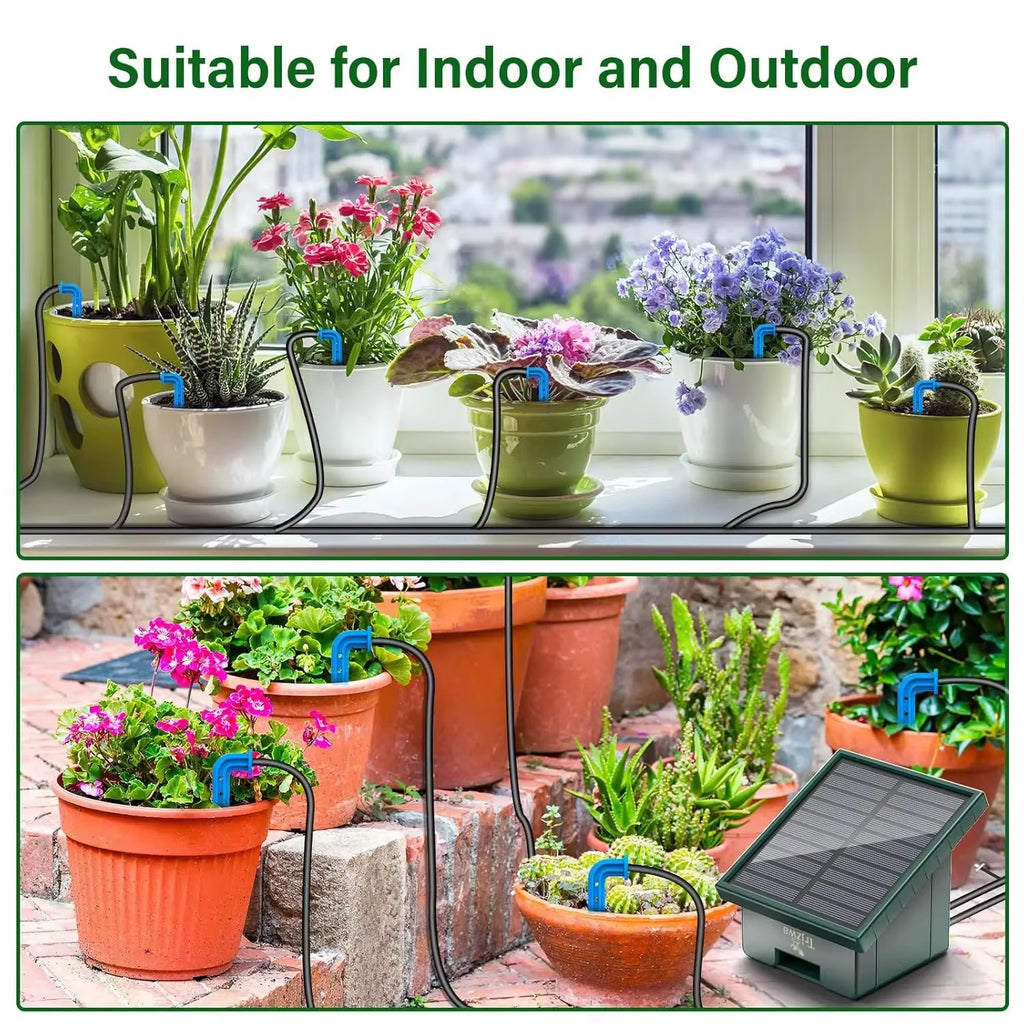 Automatic Solar Irrigation System for Garden Balcony 