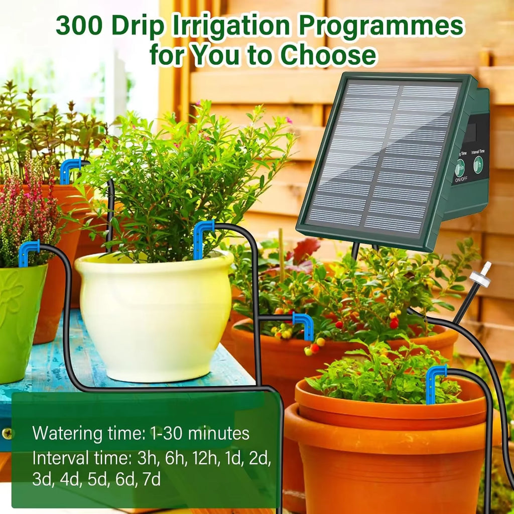 Automatic Solar Irrigation System for Garden Balcony 