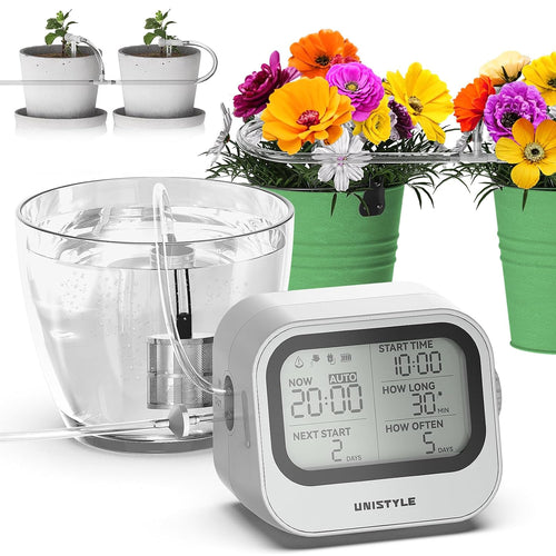 [All-New 2027] Automatic Plant Waterer for Indoor,  Plant Watering Devices for Potted Plants, Drip Irrigation System with Programmable