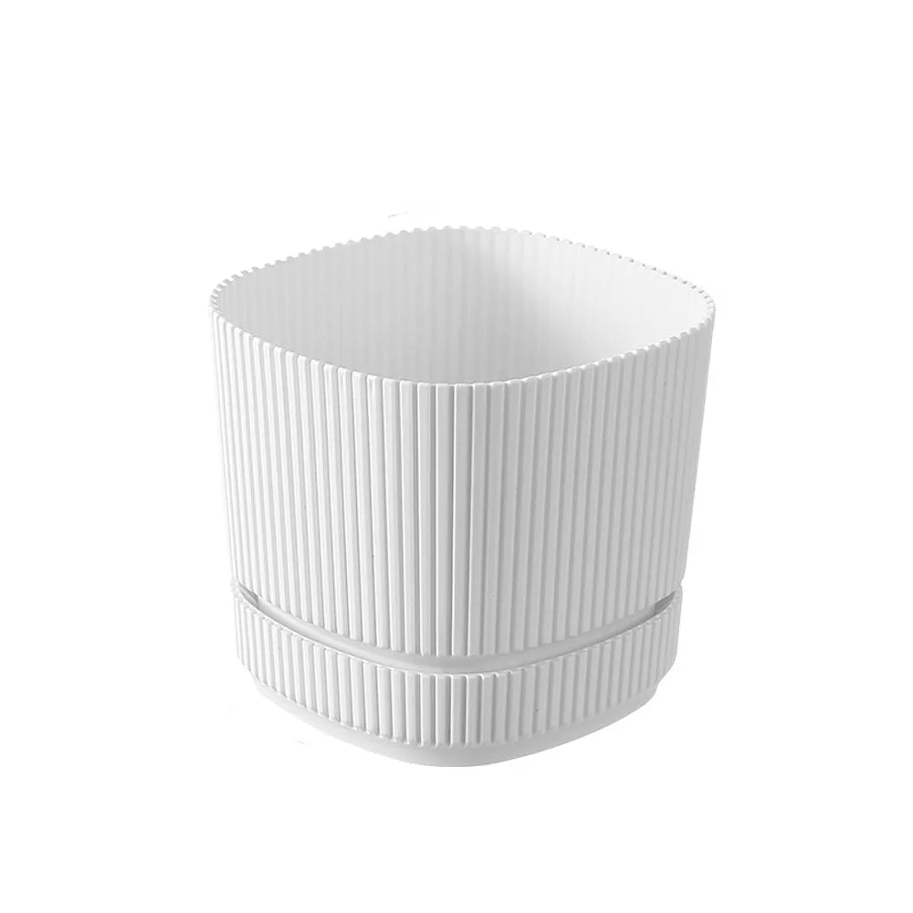 Modern Self-Watering Desktop Planter