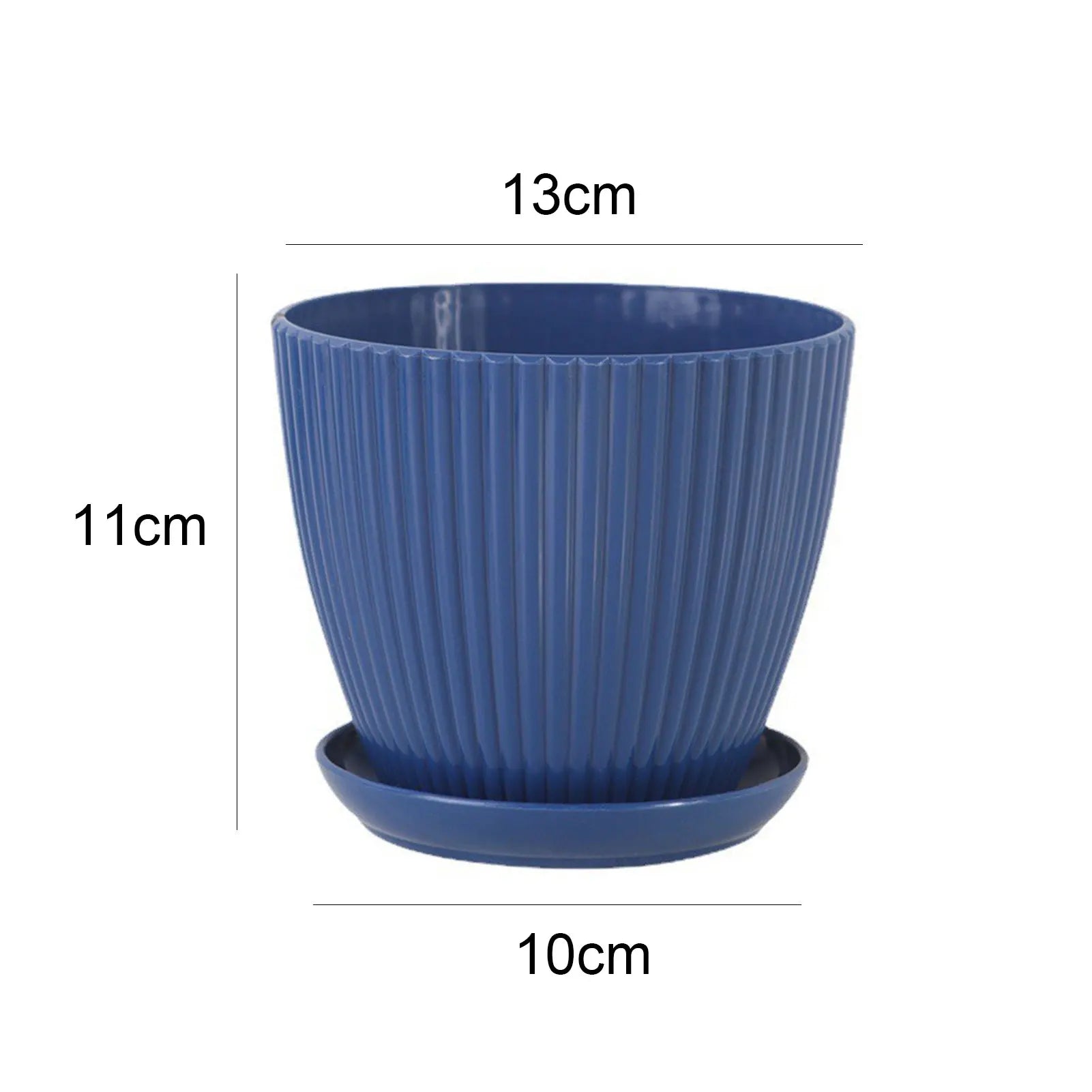 Minimalist Succulent Planter with Drainage Tray