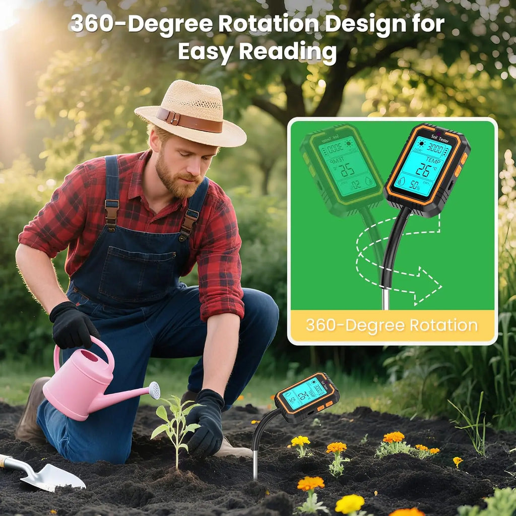 4-in-1 Digital Soil Care Meter