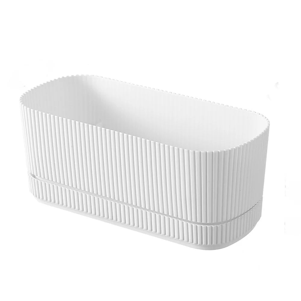 Modern Self-Watering Desktop Planter